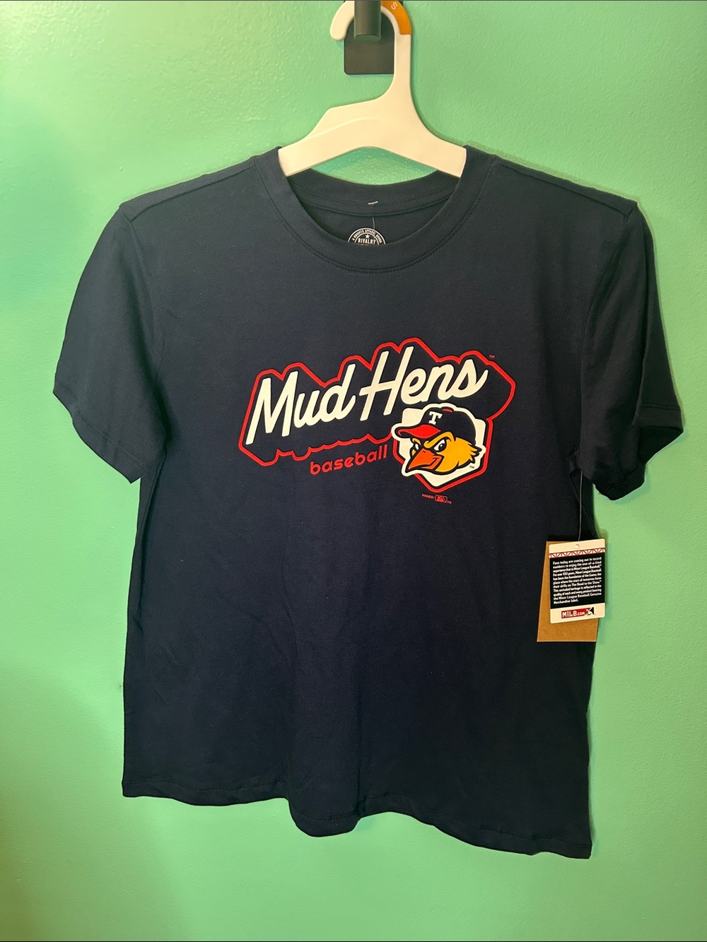 Rivalry Threads Navy Mud Hens Short Sleeve Graphic Tee